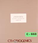 Cryo-TORR-Cryo-TORR 8 High Vaccum Pump, Operations Service and Electricals Manual 1980-350SC-8-01